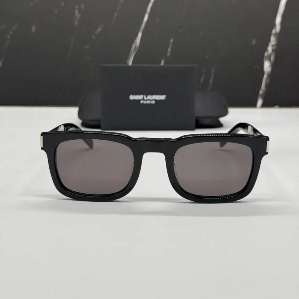 NEW SAINT LAURENT SL581 001 MEN BLACK SUNGLASSES SAINT LAURENT SL 581 001